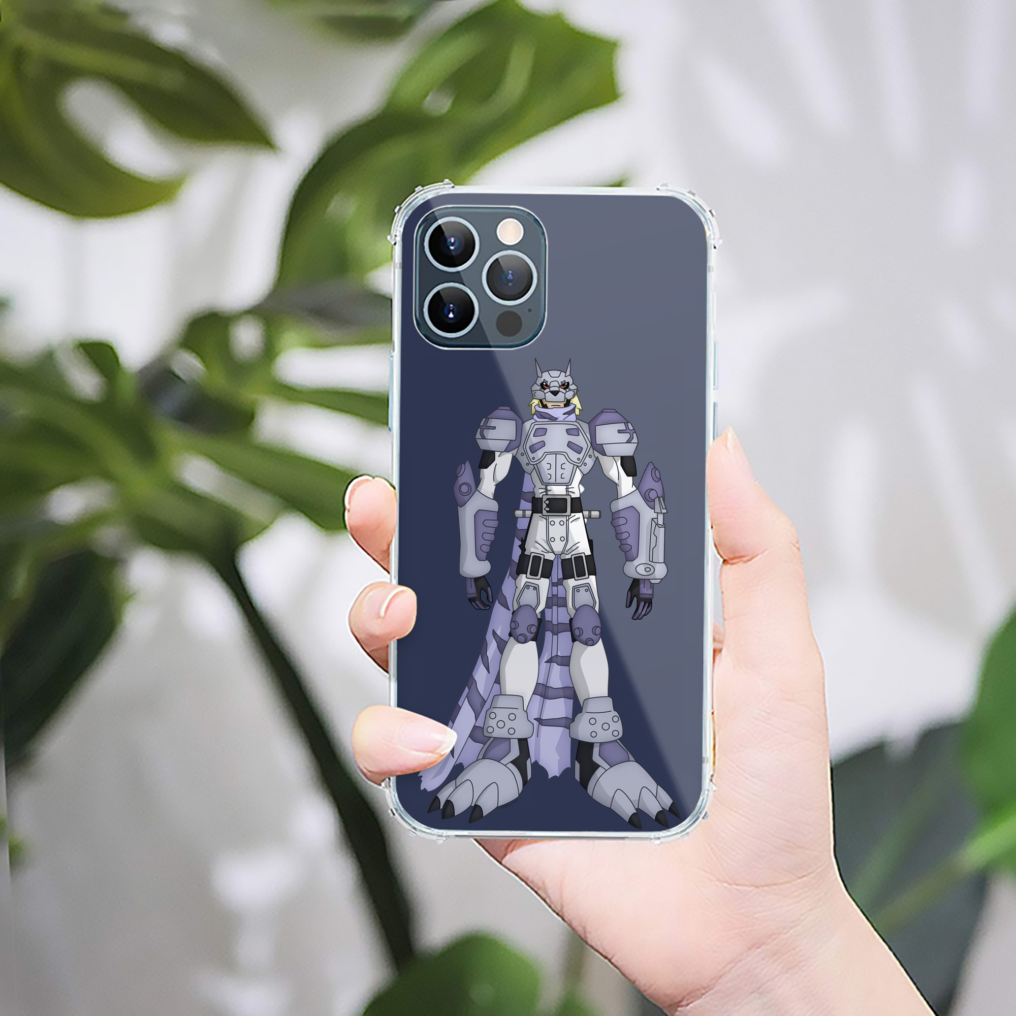 （画像用） Digimon デジタルモンスター/デジモン 【iPhone 12シリーズ対応】透明スマホケース（クリアソフトケース）